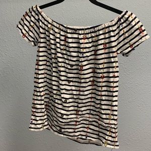 Women’s Lucky Brand off shoulder shirt